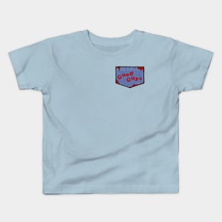 good guys bloody patch Kids T-Shirt